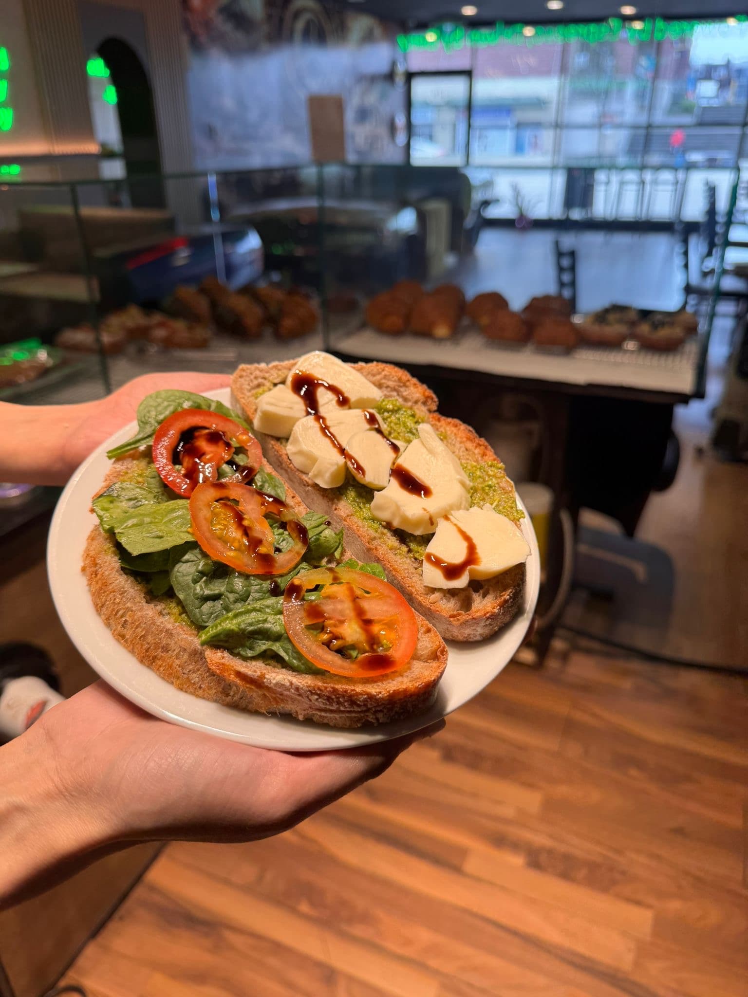 Sandwich served at BenzX Lounge in Burnaby
